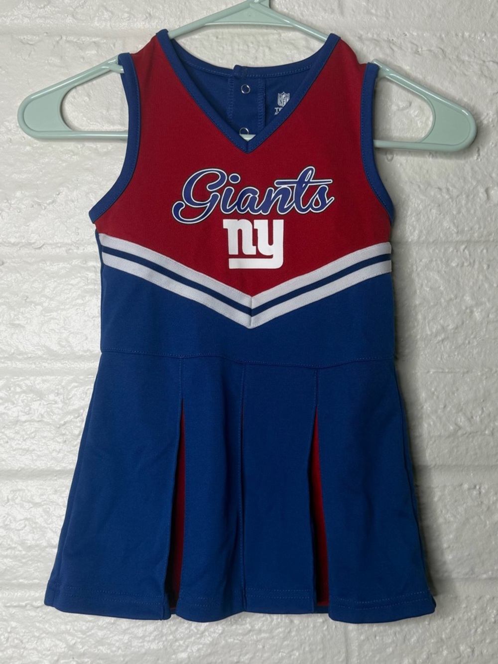 New York Giants Toddler Cheer Outfit 4T